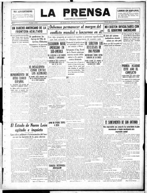 La Prensa (San Antonio, Tex.), Vol. 5, No. 945, Ed. 1 Wednesday, June 6, 1917