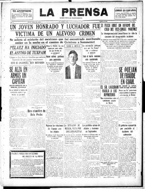 La Prensa (San Antonio, Tex.), Vol. 5, No. 1061, Ed. 1 Friday, October 12, 1917