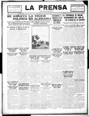 La Prensa (San Antonio, Tex.), Vol. 5, No. 915, Ed. 1 Tuesday, May 8, 1917