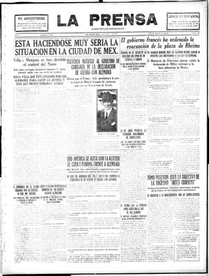 La Prensa (San Antonio, Tex.), Vol. 5, No. 886, Ed. 1 Monday, April 9, 1917