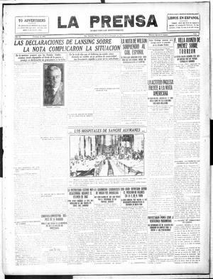 La Prensa (San Antonio, Tex.), Vol. 4, No. 767, Ed. 1 Friday, December 22, 1916