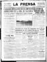 Newspaper: La Prensa (San Antonio, Tex.), Vol. 5, No. 1020, Ed. 1 Tuesday, Augus…