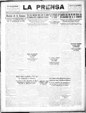 La Prensa (San Antonio, Tex.), Vol. 4, No. 714, Ed. 1 Monday, October 30, 1916