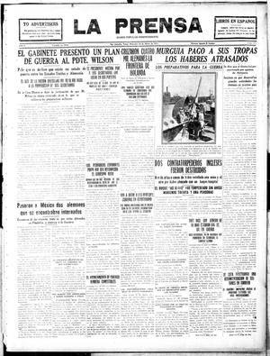 La Prensa (San Antonio, Tex.), Vol. 5, No. 874, Ed. 1 Wednesday, March 28, 1917