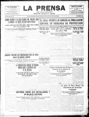 La Prensa (San Antonio, Tex.), Vol. 3, No. 261, Ed. 1 Wednesday, July 28, 1915