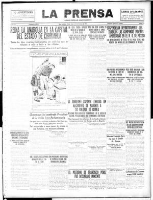 La Prensa (San Antonio, Tex.), Vol. 3, No. 458, Ed. 1 Thursday, February 10, 1916