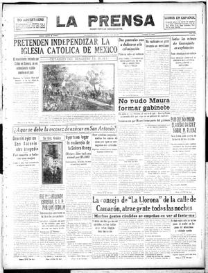 La Prensa (San Antonio, Tex.), Vol. 5, No. 1083, Ed. 1 Saturday, November 3, 1917