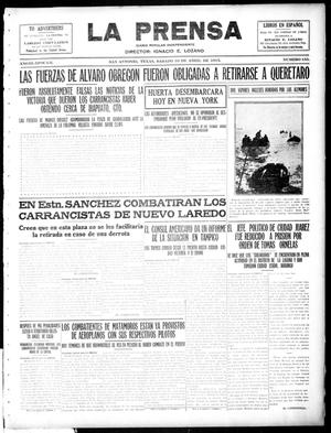 La Prensa (San Antonio, Tex.), Vol. 3, No. 155, Ed. 1 Saturday, April 10, 1915