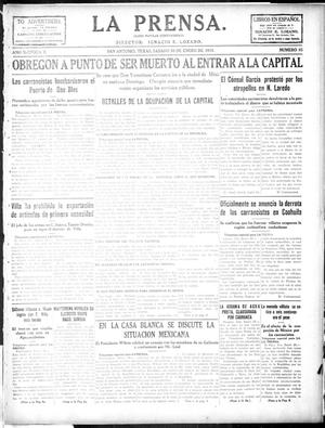 La Prensa. (San Antonio, Tex.), Vol. 2, No. 95, Ed. 1 Saturday, January 30, 1915