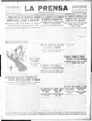 La Prensa (San Antonio, Tex.), Vol. 3, No. 387, Ed. 1 Wednesday, December 1, 1915