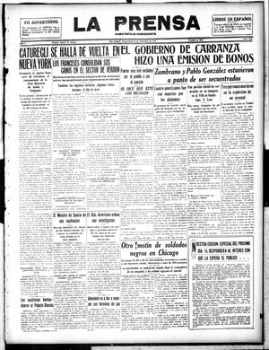 La Prensa (San Antonio, Tex.), Vol. 5, No. 1030, Ed. 1 Monday, September 10, 1917
