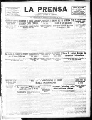 La Prensa (San Antonio, Tex.), Vol. 3, No. 138, Ed. 1 Sunday, March 21, 1915