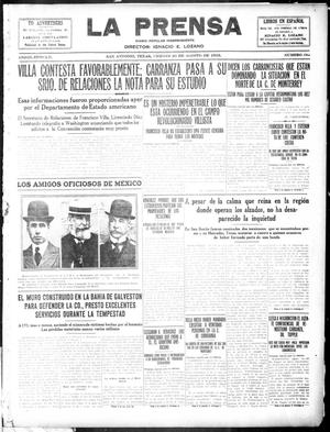 La Prensa (San Antonio, Tex.), Vol. 3, No. 284, Ed. 1 Friday, August 20, 1915