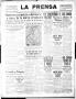Primary view of La Prensa (San Antonio, Tex.), Vol. 5, No. 1058, Ed. 1 Tuesday, October 9, 1917