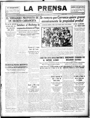 La Prensa (San Antonio, Tex.), Vol. 5, No. 1044, Ed. 1 Monday, September 24, 1917