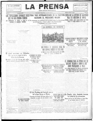 La Prensa (San Antonio, Tex.), Vol. 4, No. 500, Ed. 1 Saturday, March 25, 1916