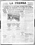 Newspaper: La Prensa (San Antonio, Tex.), Vol. 5, No. 1071, Ed. 1 Wednesday, Nov…