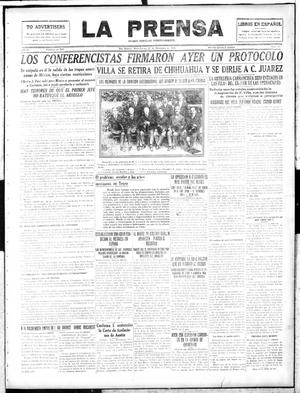 La Prensa (San Antonio, Tex.), Vol. 4, No. 740, Ed. 1 Saturday, November 25, 1916