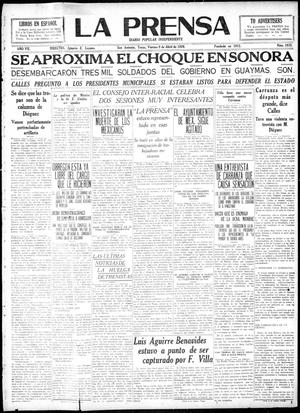 La Prensa (San Antonio, Tex.), Vol. 7, No. 1835, Ed. 1 Friday, April 9, 1920