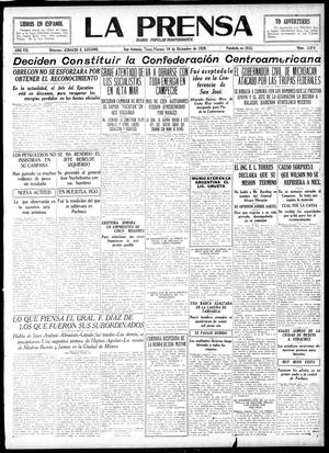 La Prensa (San Antonio, Tex.), Vol. 7, No. 2,074, Ed. 1 Friday, December 10, 1920