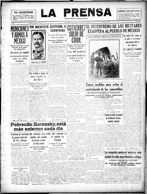 La Prensa (San Antonio, Tex.), Vol. 5, No. 1148, Ed. 1 Thursday, January 10, 1918