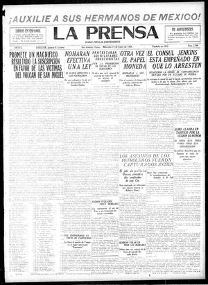 La Prensa (San Antonio, Tex.), Vol. 6, No. 1799, Ed. 1 Wednesday, January 14, 1920