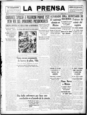 La Prensa (San Antonio, Tex.), Vol. 6, No. 1253, Ed. 1 Saturday, June 22, 1918