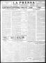Thumbnail image of item number 3 in: 'La Prensa (San Antonio, Tex.), Vol. 8, No. 2,388, Ed. 1 Wednesday, October 26, 1921'.