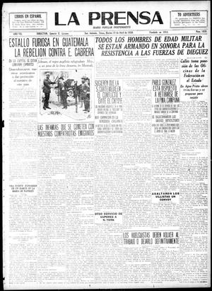 La Prensa (San Antonio, Tex.), Vol. 7, No. 1839, Ed. 1 Tuesday, April 13, 1920