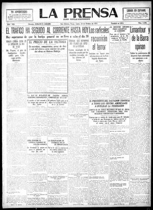 La Prensa (San Antonio, Tex.), Vol. 8, No. 2,386, Ed. 1 Monday, October 24, 1921