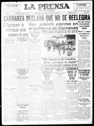 La Prensa (San Antonio, Tex.), Vol. 6, No. 1317, Ed. 1 Sunday, September 15, 1918
