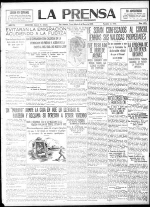 La Prensa (San Antonio, Tex.), Vol. 7, No. 1851, Ed. 1 Saturday, March 6, 1920