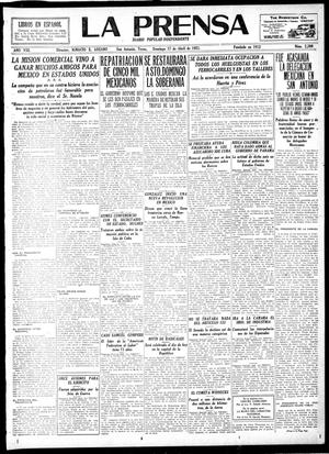 La Prensa (San Antonio, Tex.), Vol. 8, No. 2,200, Ed. 1 Sunday, April 17, 1921
