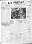 Thumbnail image of item number 1 in: 'La Prensa (San Antonio, Tex.), Vol. 7, No. 1993, Ed. 1 Tuesday, September 21, 1920'.