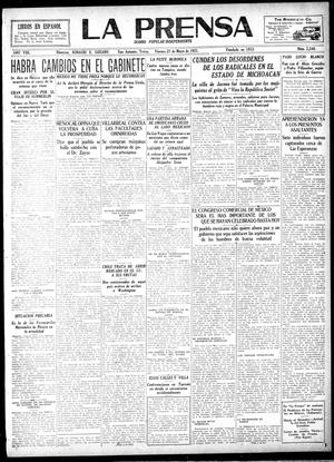 La Prensa (San Antonio, Tex.), Vol. 8, No. 2,240, Ed. 1 Friday, May 27, 1921