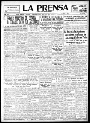 La Prensa (San Antonio, Tex.), Vol. 8, No. 2,162, Ed. 1 Thursday, March 10, 1921