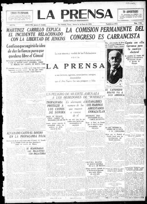 La Prensa (San Antonio, Tex.), Vol. 6, No. 1786, Ed. 1 Thursday, January 1, 1920