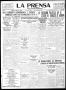 Thumbnail image of item number 1 in: 'La Prensa (San Antonio, Tex.), Vol. 10, No. 110, Ed. 1 Saturday, June 3, 1922'.
