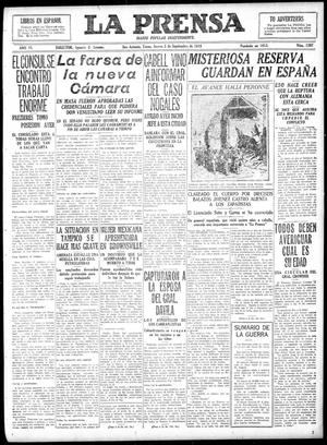 La Prensa (San Antonio, Tex.), Vol. 6, No. 1307, Ed. 1 Thursday, September 5, 1918