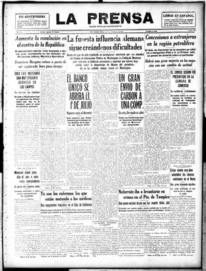 Primary view of object titled 'La Prensa (San Antonio, Tex.), Vol. 6, No. 1211, Ed. 1 Thursday, May 9, 1918'.