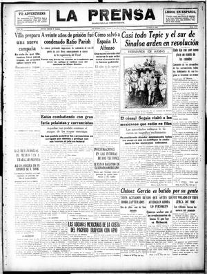 Primary view of object titled 'La Prensa (San Antonio, Tex.), Vol. 6, No. 1175, Ed. 1 Thursday, April 11, 1918'.