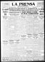 Thumbnail image of item number 1 in: 'La Prensa (San Antonio, Tex.), Vol. 8, No. 2,428, Ed. 1 Sunday, December 11, 1921'.
