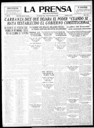 La Prensa (San Antonio, Tex.), Vol. 6, No. 1815, Ed. 1 Friday, January 30, 1920