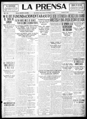 La Prensa (San Antonio, Tex.), Vol. 8, No. 2,375, Ed. 1 Thursday, October 13, 1921