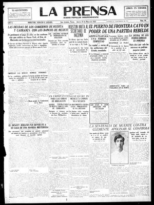 La Prensa (San Antonio, Tex.), Vol. 10, No. 94, Ed. 1 Thursday, May 18, 1922