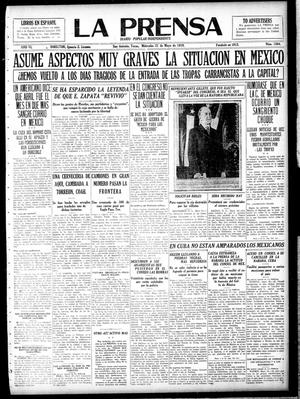La Prensa (San Antonio, Tex.), Vol. 6, No. 1564, Ed. 1 Wednesday, May 21, 1919