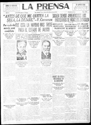 La Prensa (San Antonio, Tex.), Vol. 6, No. 1420, Ed. 1 Saturday, December 28, 1918