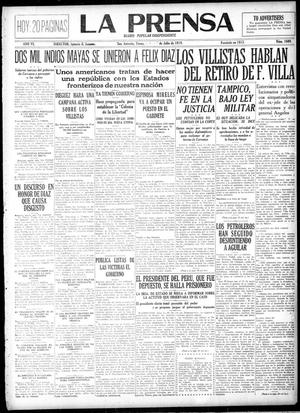 La Prensa (San Antonio, Tex.), Vol. 6, No. 1609, Ed. 1 Sunday, July 6, 1919