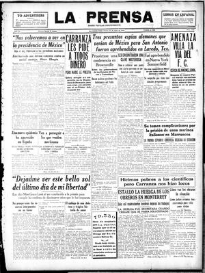 La Prensa (San Antonio, Tex.), Vol. 6, No. 1252, Ed. 1 Friday, June 21, 1918