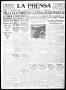 Thumbnail image of item number 1 in: 'La Prensa (San Antonio, Tex.), Vol. 7, No. 1939, Ed. 1 Thursday, July 29, 1920'.